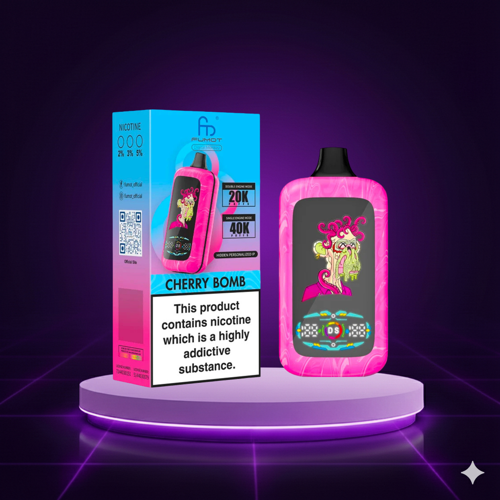 Jednorazówki Fumot Digital Monkey 40K Cherry Bomb